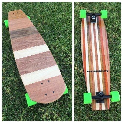 Longboard 2 Sided 36x10 Solid Wood Tartacay