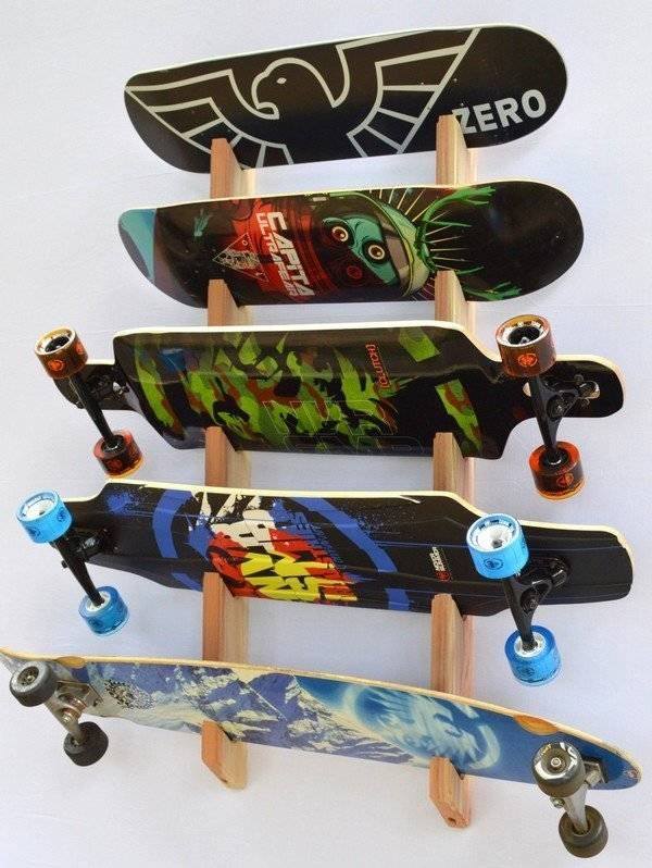 Pro Board Racks skateboard wall rack