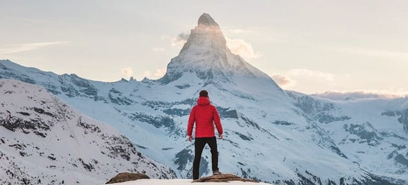climbing a mountain for beginners